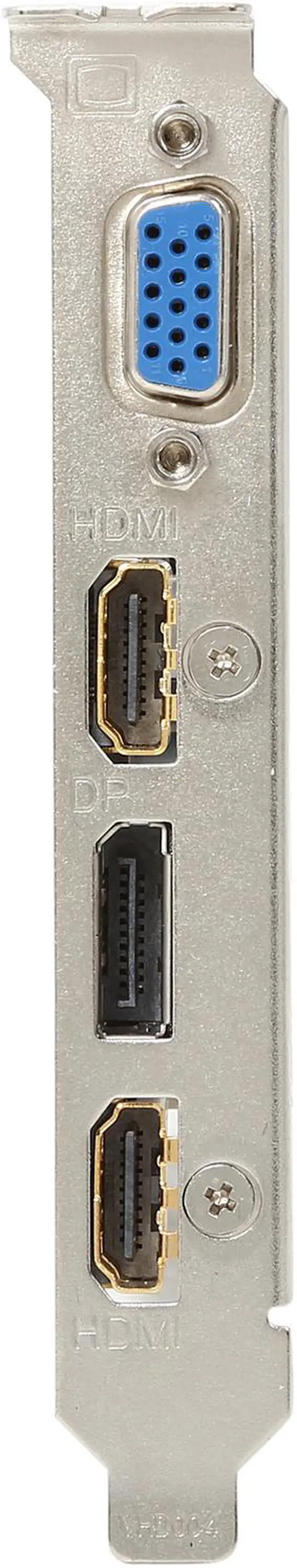 Alt view image 2 of 5 - GIGABYTE Radeon HD 5450 512MB DDR2 PCI Express 2.1 x16 Low Profile Graphics Card GV-R545D2-512D