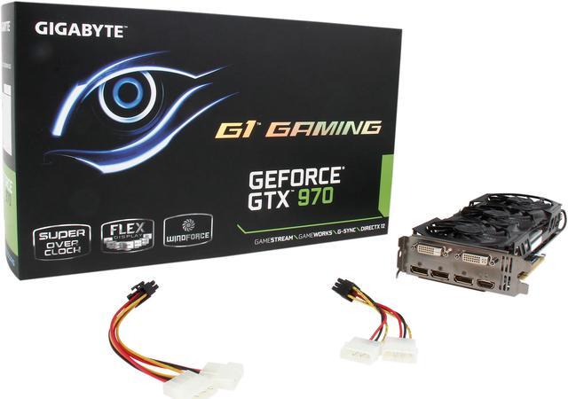 Alt view image 7 of 6 - GIGABYTE GeForce GTX 970 4GB G1 GAMING OC EDITION, GV-N970G1 GAMING-4GD