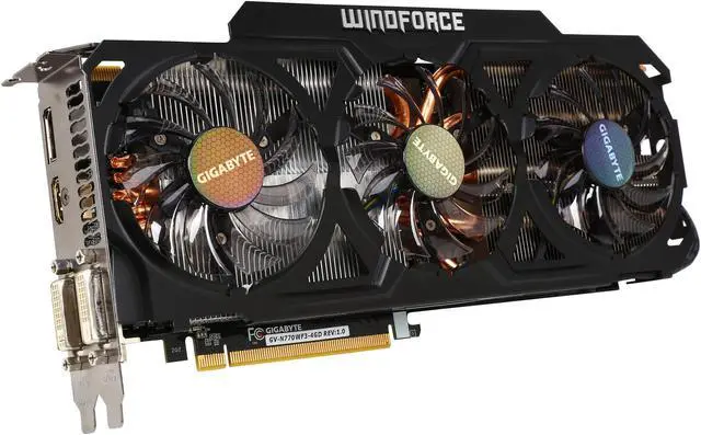 Gigabyte GeForce GTX 770 WindForce 3X OC con triple ventilador y 4GB de