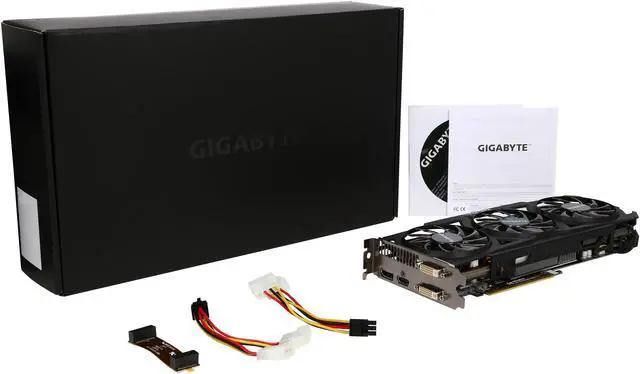 Alt view image 6 of 6 - GIGABYTE GV-R927XOC-2GD Radeon R9 270X 2GB 256-Bit GDDR5 PCI Express 3.0 HDCP Ready CrossFireX Support Video Card Certified Refurbished