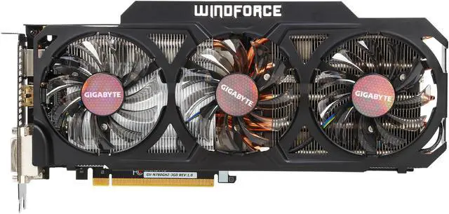 Refurbished: GIGABYTE GeForce GTX 780 Graphics Card GV-N780GHZ-3GD ...