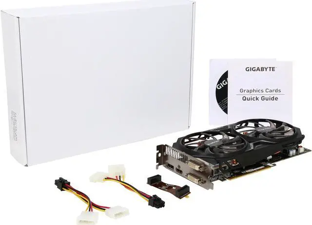 Alt view image 6 of 6 - GIGABYTE  GV-R927OC-2GD  Radeon R9 270  2GB  256-Bit  GDDR5  PCI Express 3.0  HDCP Ready Video Card Factory Refurbished Certified Refurbished