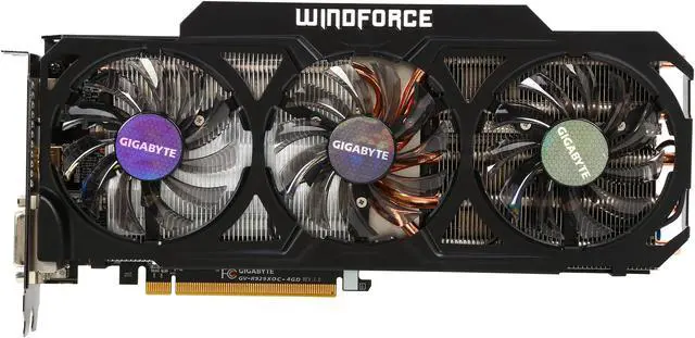 Alt view image 3 of 6 - GIGABYTE Radeon R9 290X 4GB GDDR5 PCI Express 3.0 Graphics Card GV-R929XOC-4GD
