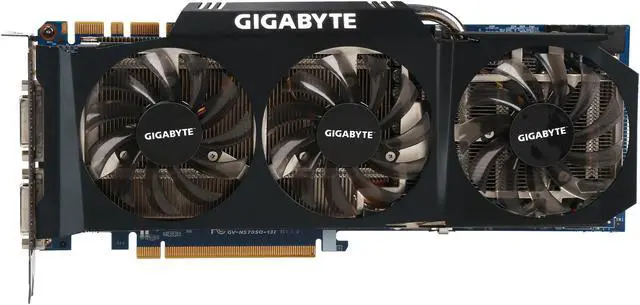 Alt view image 3 of 6 - GIGABYTE Super Overclock Series GeForce GTX 570 (Fermi) 1280MB GDDR5 PCI Express 2.0 x16 SLI Support Graphics Card GV-N570SO-13I