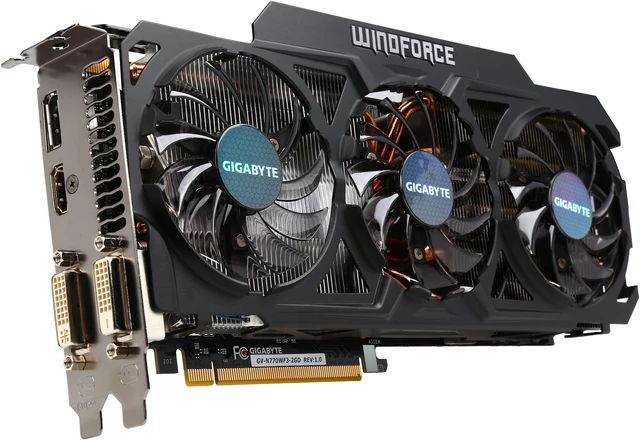 Refurbished: GIGABYTE GeForce GTX 770 Graphics Card GV-N770WF3-2GD ...