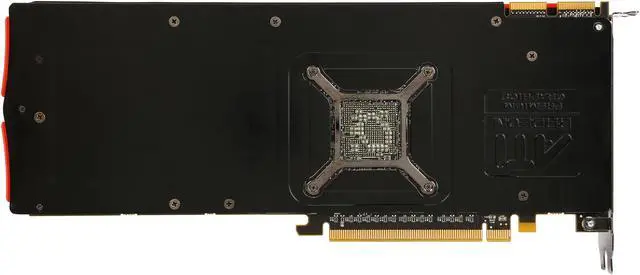 Alt view image 4 of 6 - GIGABYTE  GV-R5876P-2GD-B  Radeon HD 5870 (Cypress XT)  2GB  256-Bit  GDDR5  PCI Express 2.1 x16  HDCP Ready CrossFireX Support Eyefinity 6 Edition Video Card Factory Refurbished