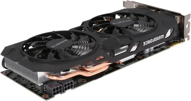 Alt view image 6 of 6 - GIGABYTE GeForce GTX 960 2GB WINDFORCE 2X OC EDITION, GV-N960WF2OC-2GD