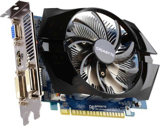 Gigabyte Technology N740-1GD5 - Geforce GT 740 1GB 128-BIT GDDR5 PCI  Express 3.0 X16 Video Card