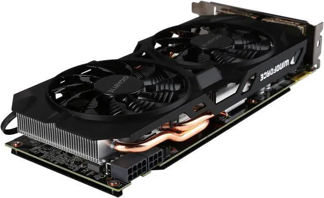 Alt view image 5 of 6 - GIGABYTE GeForce GTX 960 4GB WINDFORCE 2X OC EDITION, GV-N960WF2OC-4GD