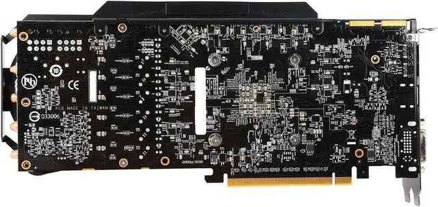 Alt view image 4 of 6 - GIGABYTE Radeon R9 280X 3GB GDDR5 PCI Express 3.0 CrossFireX Support Graphics Card GV-R928XWF3-3GD (rev. 3.0)