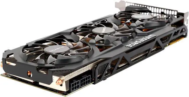 Alt view image 5 of 6 - GIGABYTE Radeon R9 280X 3GB GDDR5 PCI Express 3.0 CrossFireX Support Graphics Card GV-R928XWF3-3GD (rev. 3.0)