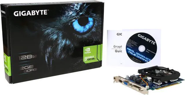 Alt view image 5 of 5 - GIGABYTE GeForce GT 420 2GB DDR3 PCI Express 2.0 x16 ATX Graphics Card GV-N420-2GI (rev. 3.0)