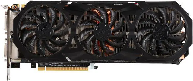 Alt view image 3 of 6 - GIGABYTE GV-N980G1 GAMING-4GD GeForce GTX 980 4GB 256-Bit GDDR5 PCI Express 3.0 SLI Support G-SYNC Support Video Card Certified Refurbished