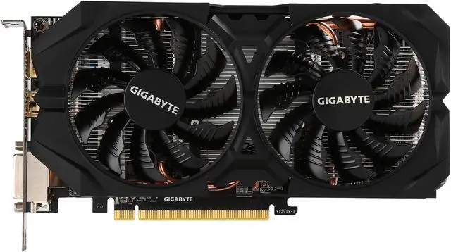 Alt view image 3 of 6 - GIGABYTE Radeon R9 380 4GB GDDR5 PCI Express 3.0 ATX Graphics Card GV-R938G1 GAMING-4GD