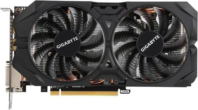 Alt view image 3 of 6 - GIGABYTE Radeon R9 380 4GB GDDR5 PCI Express 3.0 ATX Graphics Card GV-R938WF2-4GD (rev. 1.0)