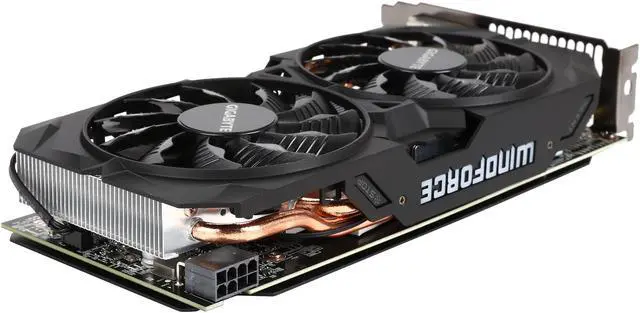 Alt view image 5 of 6 - GIGABYTE Radeon R9 380 4GB GDDR5 PCI Express 3.0 ATX Graphics Card GV-R938WF2-4GD (rev. 1.0)