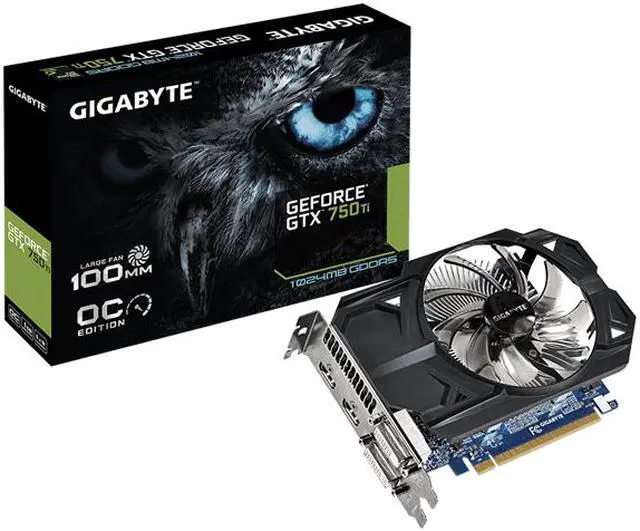 Gigabyte GV-N75TOC-1GI GeForce GTX 750 Ti Graphic Card - 1.03 GHz