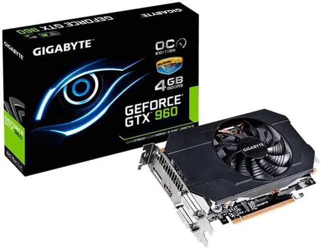 Alt view image 5 of 5 - GIGABYTE GeForce GTX 960 4GB Mini ITX OC EDITION, GV-N960IXOC-4GD