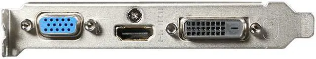 Alt view image 5 of 5 - GIGABYTE GeForce GT 710 2GB DDR3 PCI Express 2.0 x8 Low Profile Graphics Card GV-N710D3-2GL 1.0