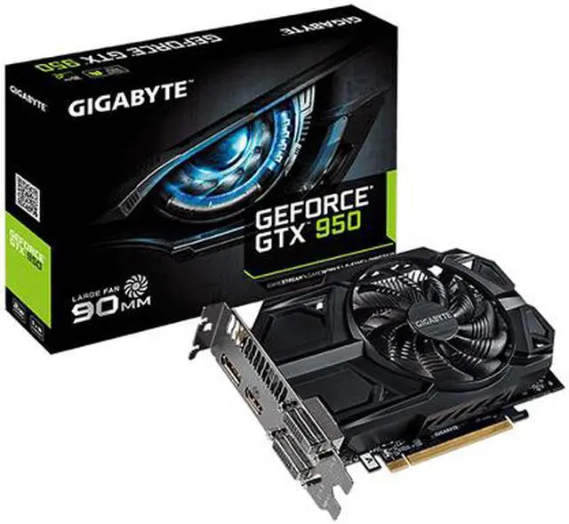 Alt view image 6 of 6 - GIGABYTE GeForce GTX 950 2GB GDDR5 PCI Express 3.0 ATX Graphics Card GV-N950D5-2GD