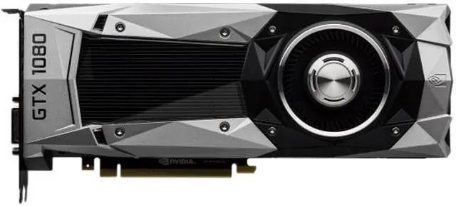 Alt view image 2 of 7 - GIGABYTE GeForce GTX 1080 FE 8GB GDDR5X ATX Graphics Card GV-N1080D5X-8GD-B
