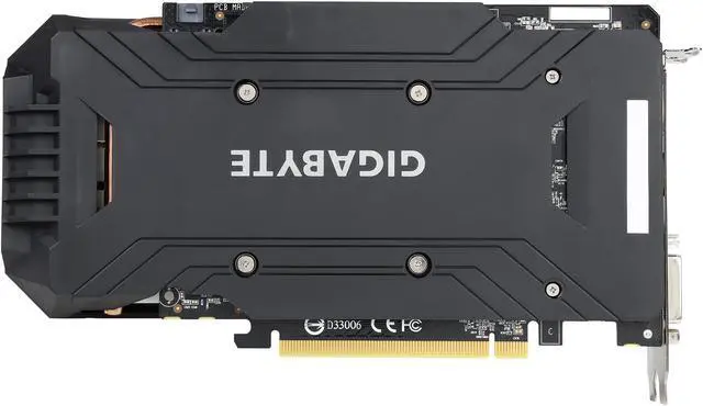 Alt view image 5 of 6 - GIGABYTE GeForce GTX 1060 6GB GDDR5 PCI Express 3.0 x16 ATX Graphics Card GV-N1060WF2OC-6GD