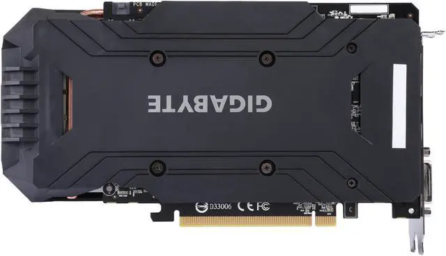 Alt view image 4 of 6 - GIGABYTE GeForce GTX 1060 3GB GDDR5 PCI Express 3.0 x16 ATX Graphics Card GV-N1060WF2OC-3GD