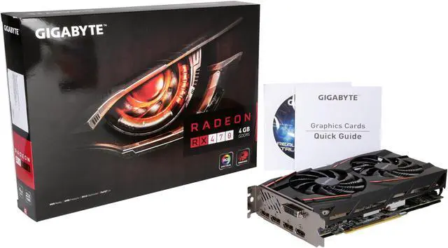 Alt view image 6 of 6 - GIGABYTE Radeon RX 470 4GB GDDR5 PCI Express 3.0 x16 ATX Graphics Card GV-RX470WF2-4GD