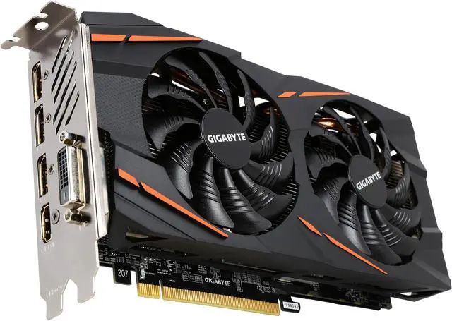 Main image of GIGABYTE Radeon RX 480 4GB GDDR5 PCI Express 3.0 x16 ATX Graphics Card GV-RX480WF2-4GD
