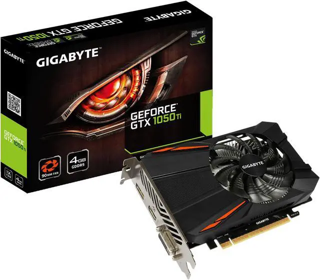 Alt view image 5 of 5 - GIGABYTE GeForce GTX 1050 Ti 4GB GDDR5 PCI Express 3.0 x16 ATX Graphics Card GV-N105TD5-4GD