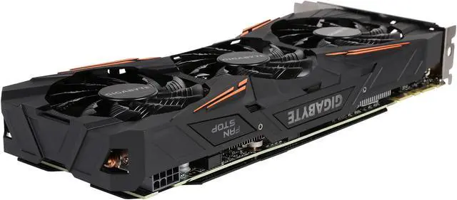 Alt view image 5 of 6 - GIGABYTE GeForce GTX 1070 8GB GDDR5 PCI Express 3.0 x16 ATX Graphics Card GV-N1070G1 GAMING-8GD