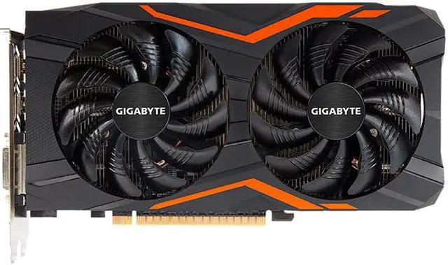 Main image of Gigabyte Ultra Durable VGA GV-N1050G1 GAMING-2GD GeForce GTX 1050 Graphic Card - 1.44 GHz Core - 1.56 GHz Boost Clock - 2 GB GDDR5 - PCI Express 3.0 x16
