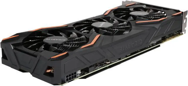Alt view image 5 of 6 - GIGABYTE GeForce GTX 1080 8GB GDDR5X PCI Express 3.0 x16 SLI Support ATX Graphics Card GV-N1080D5X-8GD