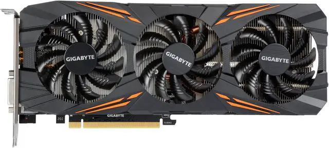 Alt view image 3 of 6 - GIGABYTE GeForce GTX 1070 8GB GDDR5 PCI Express 3.0 x16 SLI Support ATX Graphics Card GV-N1070G1 GAMING-8GD R2