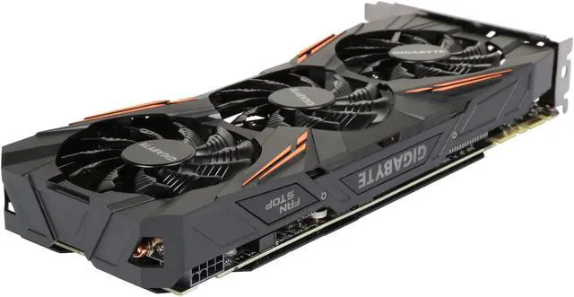 Alt view image 5 of 6 - GIGABYTE GeForce GTX 1070 8GB GDDR5 PCI Express 3.0 x16 SLI Support ATX Graphics Card GV-N1070G1 GAMING-8GD R2