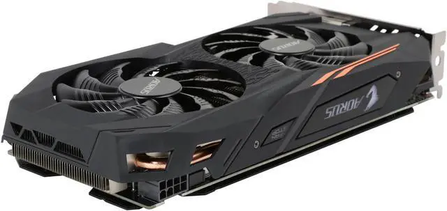 Alt view image 5 of 6 - GIGABYTE AORUS Radeon RX 580 8GB GDDR5 PCI Express 3.0 x16 CrossFireX Support ATX Graphics Card GV-RX580AORUS-8GD
