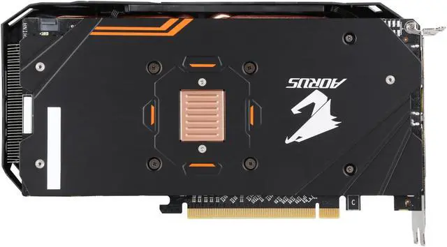 Alt view image 4 of 7 - GIGABYTE AORUS Radeon RX 570 4GB GDDR5 PCI Express 3.0 x16 CrossFireX Support ATX Graphics Card GV-RX570AORUS-4GD