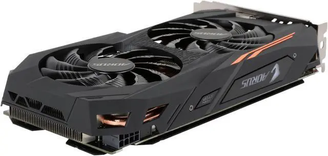Alt view image 6 of 7 - GIGABYTE AORUS Radeon RX 570 4GB GDDR5 PCI Express 3.0 x16 CrossFireX Support ATX Graphics Card GV-RX570AORUS-4GD