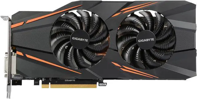 Alt view image 3 of 6 - GIGABYTE GeForce GTX 1070 8GB GDDR5 PCI Express 3.0 x16 ATX Graphics Card GV-N1070WF2OC-8GD