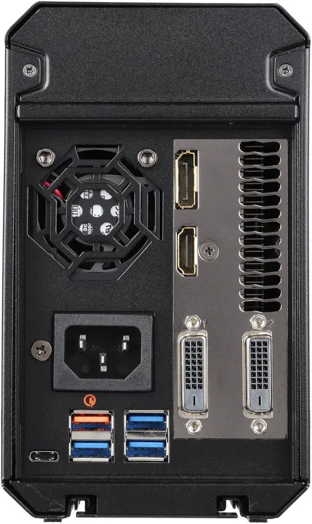 Alt view image 4 of 8 - AORUS GeForce GTX 1070 Gaming Box eGPU, GV-N1070IXEB-8GD