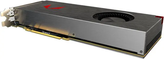 Alt view image 3 of 5 - GIGABYTE Radeon RX VEGA 64 SILVER DirectX 12 GV-RXVEGA64SIL-8GD-B 8GB 2048-Bit HBM2 PCI Express 3.0 x16 ATX Video Card
