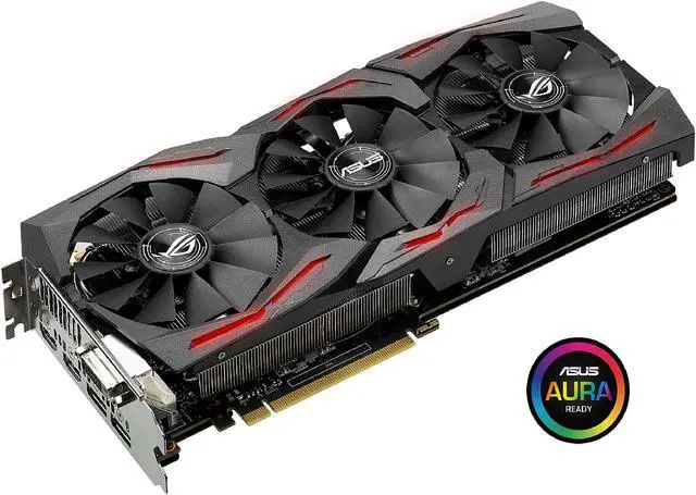 Alt view image 8 of 10 - ASUS ROG GeForce GTX 1070 8GB GDDR5 PCI Express 3.0 Graphics Card STRIX-GTX1070-O8G-GAMING