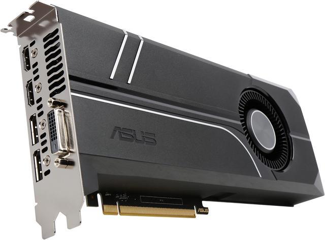  ASUS Geforce GTX 1060 6GB Turbo Edition VR Ready Dual HDMI 2.0  DP 1.4 Auto-Extreme Graphics Card (TURBO-GTX1060-6G) : Electronics