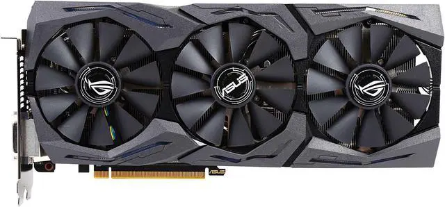 Alt view image 3 of 6 - ASUS ROG Radeon RX 480 8GB GDDR5 PCI Express 3.0 Graphics Card STRIX-RX480-O8G-GAMING