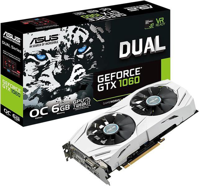 Alt view image 11 of 11 - ASUS GeForce GTX 1060 6GB GDDR5 PCI Express 3.0 Graphics Card DUAL-GTX1060-O6G