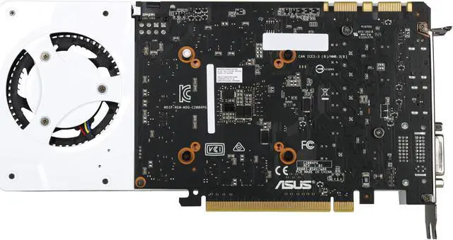 Alt view image 4 of 6 - ASUS GeForce GTX 970 4GB GDDR5 PCI Express 3.0 SLI Support Plug-in Card Graphics Card TURBO-GTX970-OC-4GD5