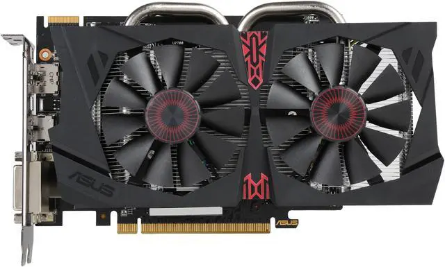 Alt view image 3 of 6 - ASUS Radeon R7 370 4GB GDDR5 PCI Express 3.0 Graphics Card STRIX-R7370-DC2OC-4GD5-GAMING