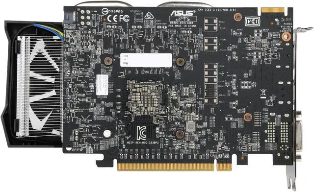 Alt view image 4 of 6 - ASUS Radeon R7 370 4GB GDDR5 PCI Express 3.0 Graphics Card STRIX-R7370-DC2OC-4GD5-GAMING