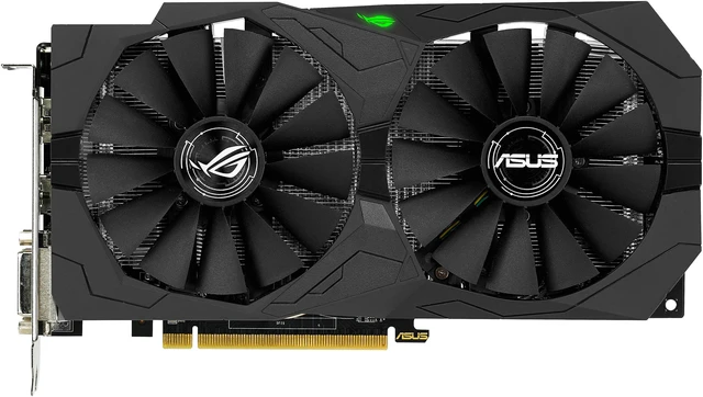 Open Box: ASUS ROG Radeon RX 470 Graphics Card STRIX-RX470-O8G-GAMING ...