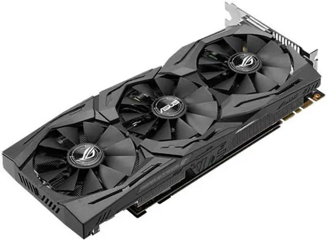 Alt view image 5 of 7 - ASUS ROG GeForce GTX 1080 ROG STRIX-GTX1080-O8G-GAMING (90YV09M1-M0NM00) 8GB 256-Bit GDDR5X PCI Express 3.0 HDCP Ready Video Card